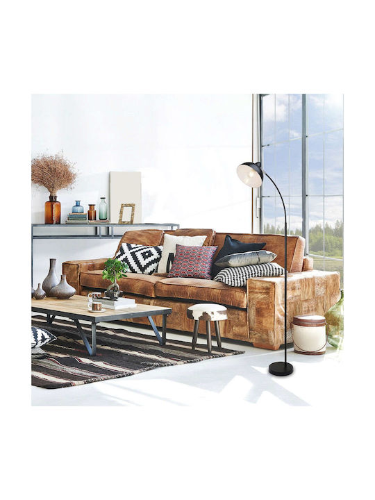 Rabalux Floor Lamp H158xW48cm. with Socket for Bulb E27 White