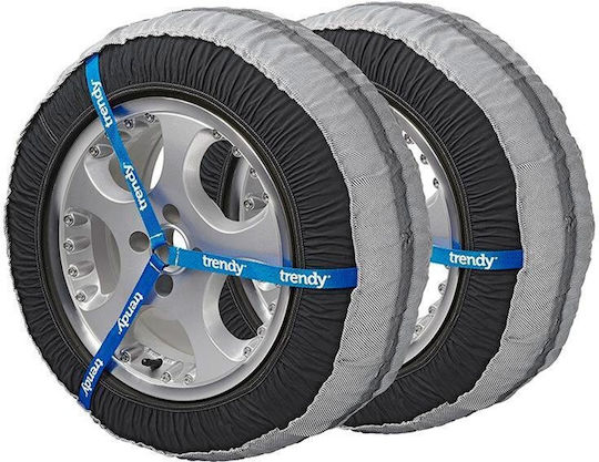 Picoya Trendy 42-M Anti-slip Snow Socks Medium Passenger & 4x4 Car 2pcs