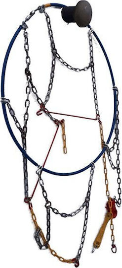 Weissenfels Evo ΚΝ30 Anti-slip Chains Thickness 12mm Passenger Car 2pcs