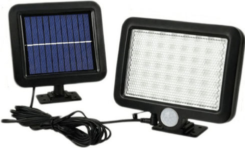 Wall Mounted Solar Light 10W 900lm with Motion Sensor