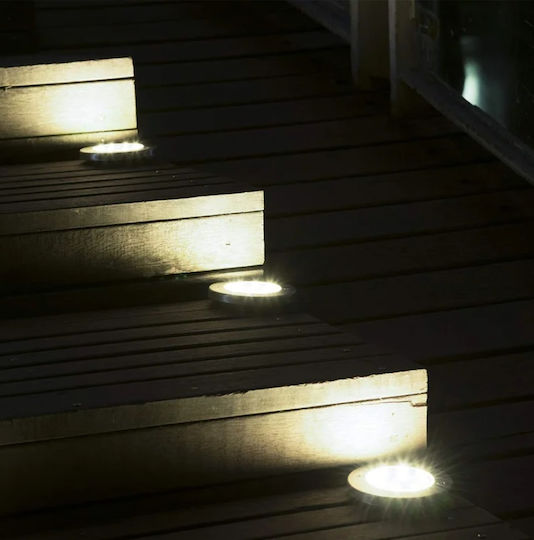 Spot Light Καρφωτό Ηλιακό Φωτιστικό 0.5W με Ψυχρό Λευκό Φως 6000K IP44