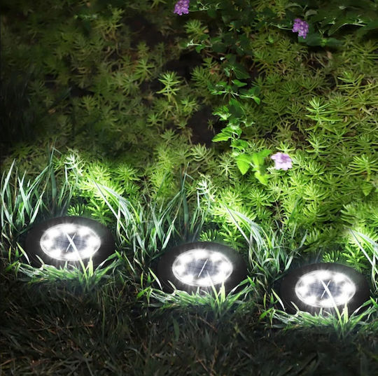 Spot Light Καρφωτό Ηλιακό Φωτιστικό 0.5W με Ψυχρό Λευκό Φως 6000K IP44