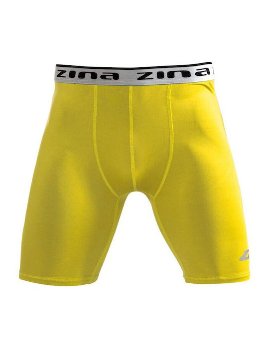 Zina Kids Thermal Shorts Yellow
