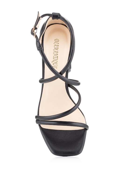 Leather Sandals Black