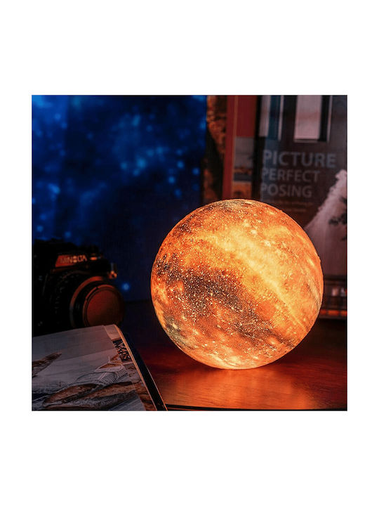 Planet Decorative Lamp Moon Light LED Battery Multicolour