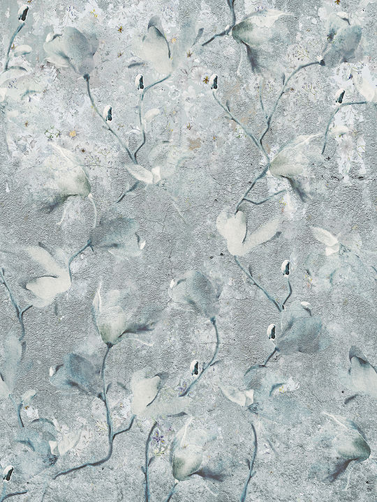 Wallpaper Floral Utopia Blue L200xW280cm