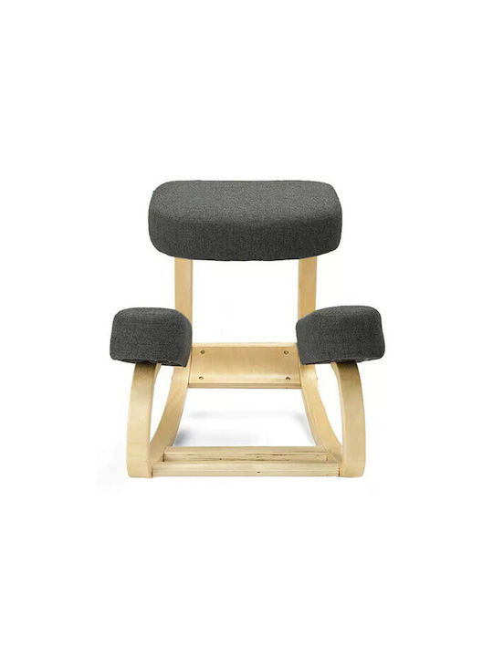 Office Desk Stool Gray 50x27x39cm