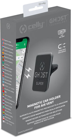 Celly Ghost Car Mobile Mount with Magnet Black