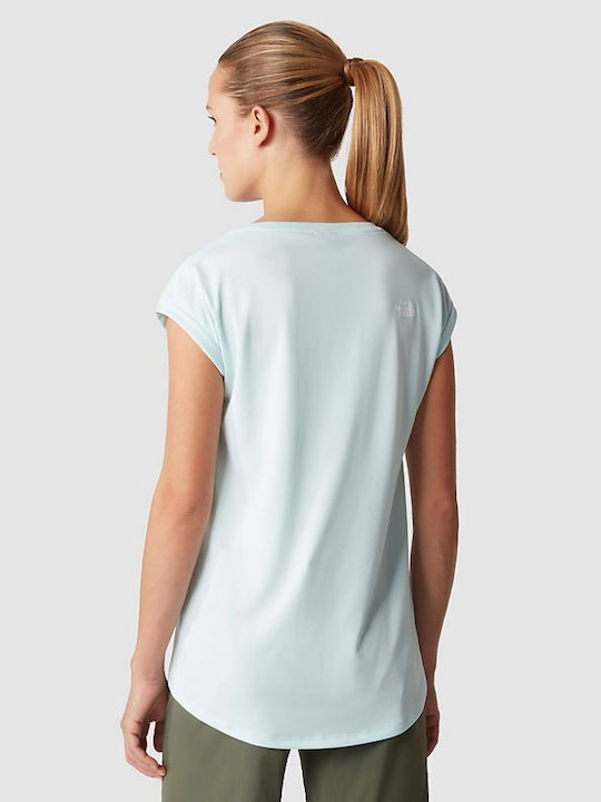 The North Face Women's Athletic Blouse Sleeveless Skylight Blue