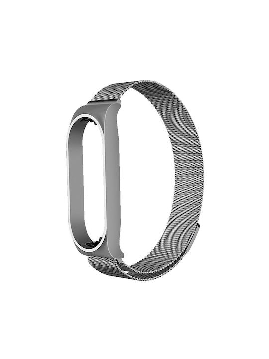 Metal Strap Silver (Mi Smart Band 5/Mi Smart Band 6)