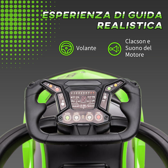 Aiyaplay Lamborghini Проходилка Количка Ride On 370-223V00GN Зелена