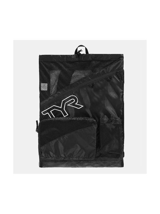Tyr Elite Team Mesh Ανδρική Τσάντα Πλάτης Γυμναστηρίου Μαύρη