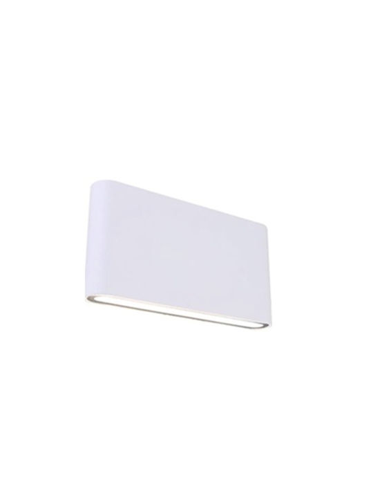 Fos me Modern Leuchte Wand mit Integrierter LED und Warmweißes Licht 17.5x9x9cm