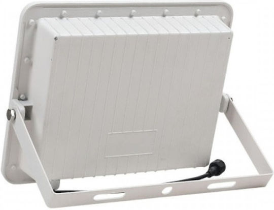 Spot Light Waterproof Solar LED Floodlight 50W Cold White 6000K with Remote Control IP65