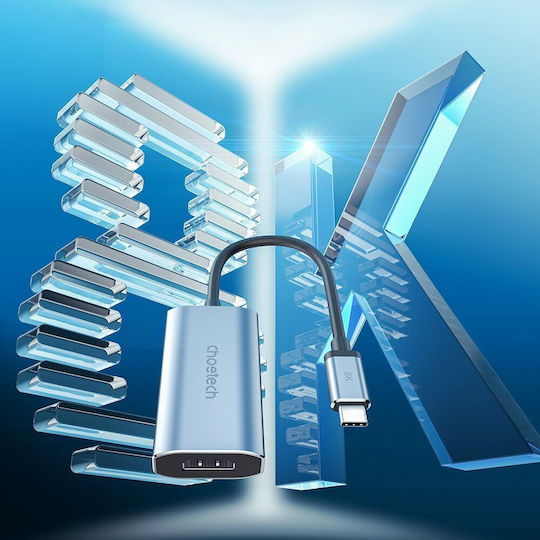Choetech Converter USB-C Male to HDMI Female Gray 1 Piece HUB-H16