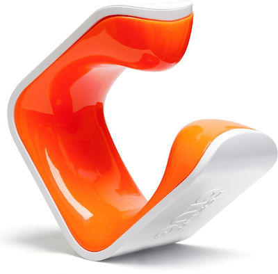 Hornit Clug Roadie Bicycle Wall Mount White/Orange