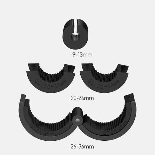 Baseus Miracle Bicycle Mobile Phone Holder with Built-in 150mAh Solar Panel