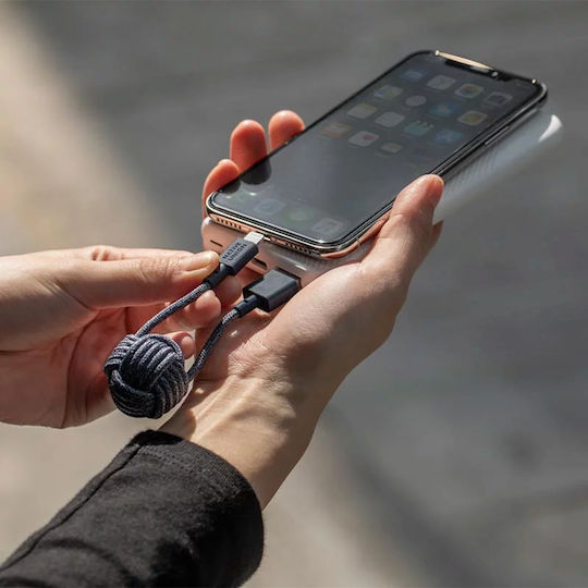 Native Union Keychain USB to Lightning Cable Ροζ 0.2m