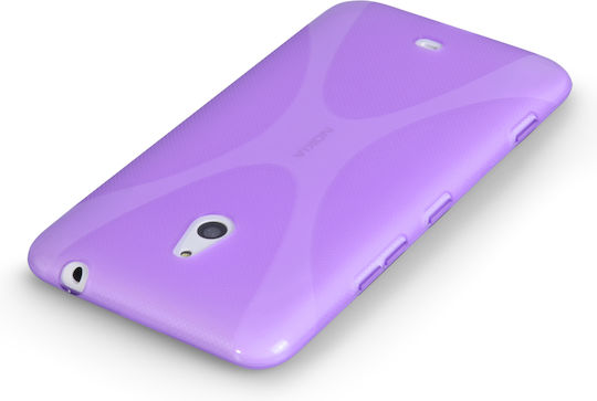 YouSave Accessories Back Cover Plastic Violet (Nokia Lumia 1320)