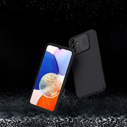 Nillkin Camshield Umschlag Rückseite Kunststoff Schwarz (Galaxy A14)