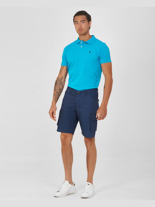 Chinos Bermuda modern fit B.S Bags Blue CASUAL, SPORT