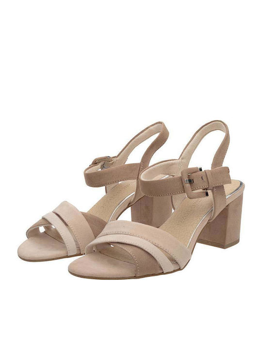 Sandalen Nude