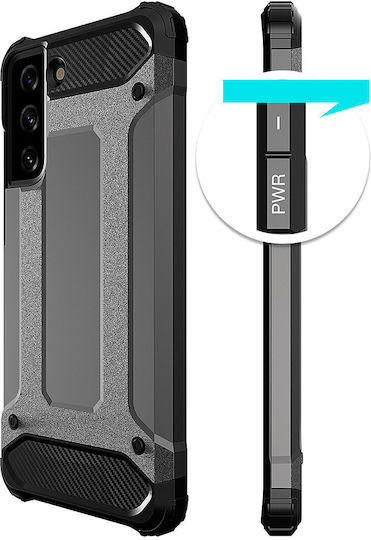 Hurtel Hybrid Armor Back Cover Plastic Albastru (Galaxy S23+)