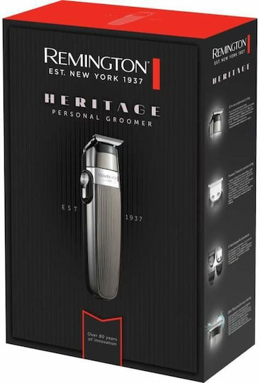 Remington Heritage Wiederaufladbar Haarschneidemaschine Gray PG9100