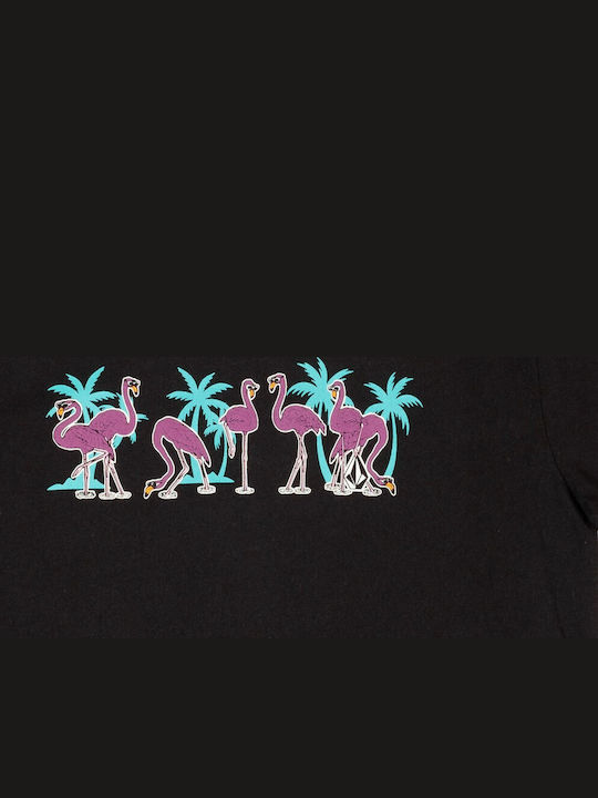 Kids' T-shirt Black Flamingbros