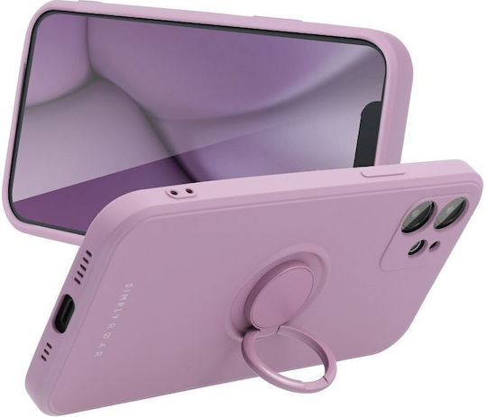 Roar Amber Back Cover Silicone Purple (iPhone 14 Plus)