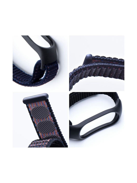 Λουράκι Υφασμάτινο Μαύρο (Mi Smart Band 5/Mi Smart Band 6 / Mi Smart band 7)