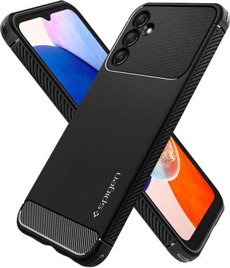 Spigen Rugged Armor Back Cover Σιλικόνης 2mm Μαύρο (Galaxy A14)