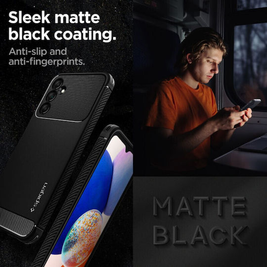 Spigen Rugged Armor Back Cover Σιλικόνης 2mm Μαύρο (Galaxy A14)