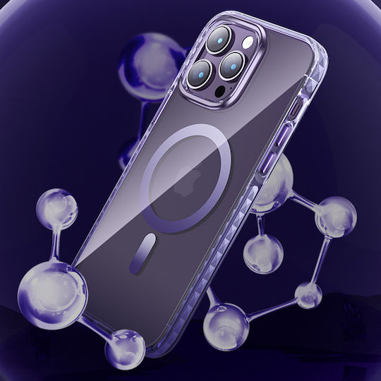 Kingxbar Ice Crystal Back Cover Σιλικόνης 0.3mm Γκρι (iPhone 14 Pro)