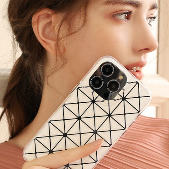 Kingxbar Miya Back Cover Πλαστικό 0.3mm Λευκό (iPhone 14 Pro)