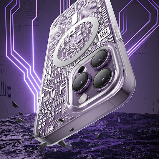 Kingxbar Geek Back Cover 0.3mm Silver (iPhone 14 Plus)
