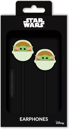 Disney In-ear Handsfree με Βύσμα 3.5mm Baby Yoda