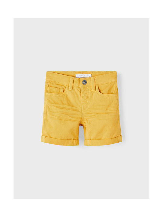 Name It Kinder Shorts/Bermudas Stoff Gelb