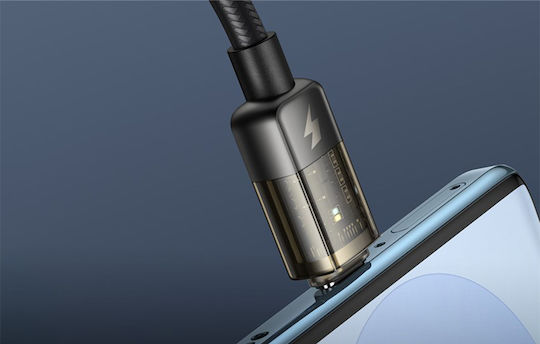 Mcdodo CA-3151 Braided USB 2.0 Cable USB-C Male - USB-A 100W PD Black 1.8m CA-3151