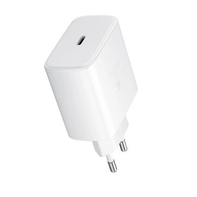 Samsung Charger Without Cable with USB-C Port 45W Whites (EP-TA845EWE Bulk)