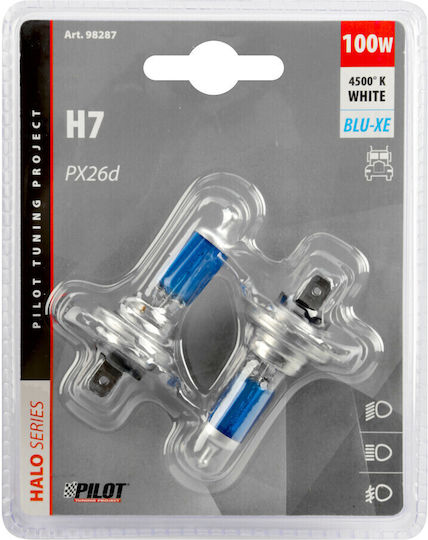 Lampa Lampen Auto Blue-xenon H7 Xenon 4500K Naturweiß 24V 2Stück