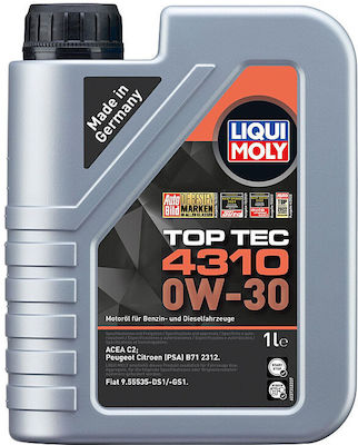 Liqui Moly Top Tec 4310 Car Lubricant 0W-30 1lt