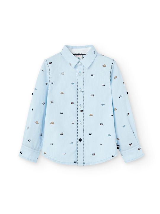 Boboli Kids Shirt Light Blue