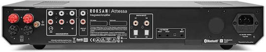 Roksan Attessa Integrated Ολοκληρωμένος Ενισχυτής Hi-Fi Stereo 130W/4Ω 80W/8Ω Ασημί