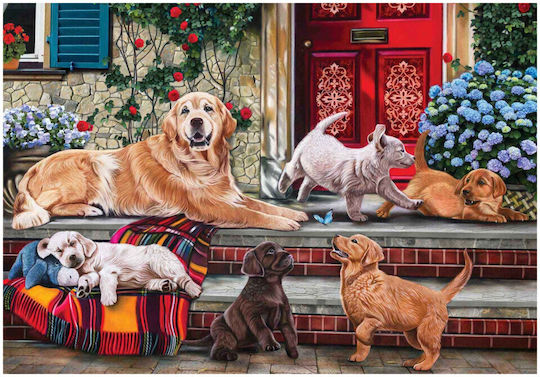 Παιδικό Puzzle Οικογένεια Σκύλων για 12+ Ετών 260pcs Anatolian