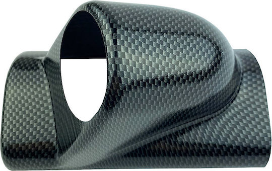 Auto Gs Prosport Car Column Single Instrument Mount 52mm Carbon Type