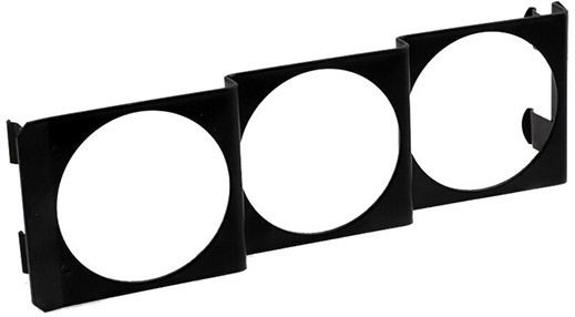 Auto Gs Prosport Car Dashboard Triple Instrument Mount 52mm 2"