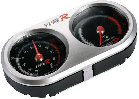 Car Dashboard Hygrometer Analog Instrument 83mm
