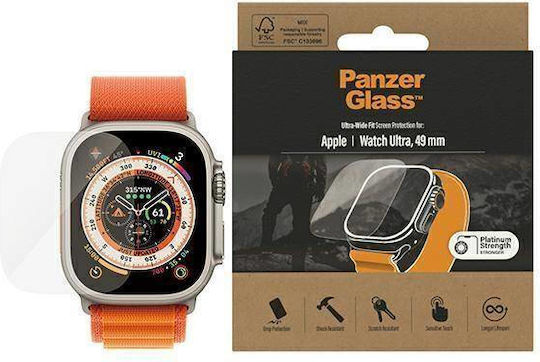 PanzerGlass PG-3680 Ultra Wide Fit Tempered Glass για το Apple Watch Ultra 49mm 1τμχ 3680