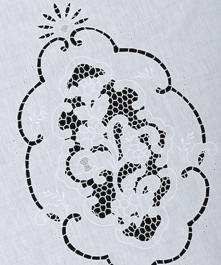 Silk Fashion 727 με Τούνελ Λευκή 210x300εκ.
